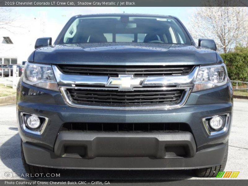 Shadow Gray Metallic / Jet Black 2019 Chevrolet Colorado LT Crew Cab
