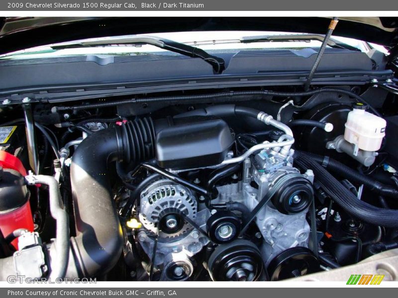 Black / Dark Titanium 2009 Chevrolet Silverado 1500 Regular Cab