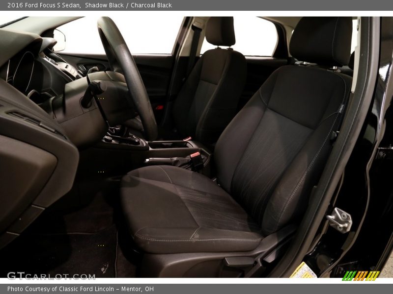 Shadow Black / Charcoal Black 2016 Ford Focus S Sedan