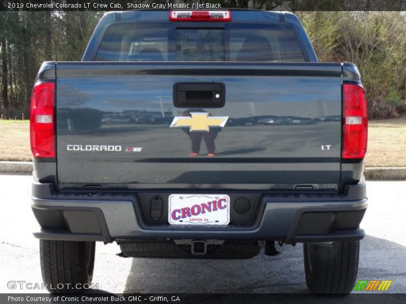 Shadow Gray Metallic / Jet Black 2019 Chevrolet Colorado LT Crew Cab