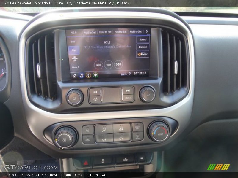 Shadow Gray Metallic / Jet Black 2019 Chevrolet Colorado LT Crew Cab