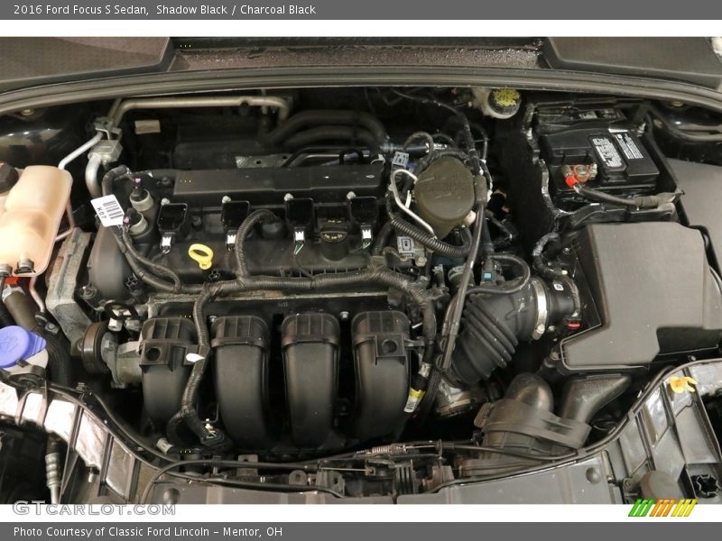 Shadow Black / Charcoal Black 2016 Ford Focus S Sedan