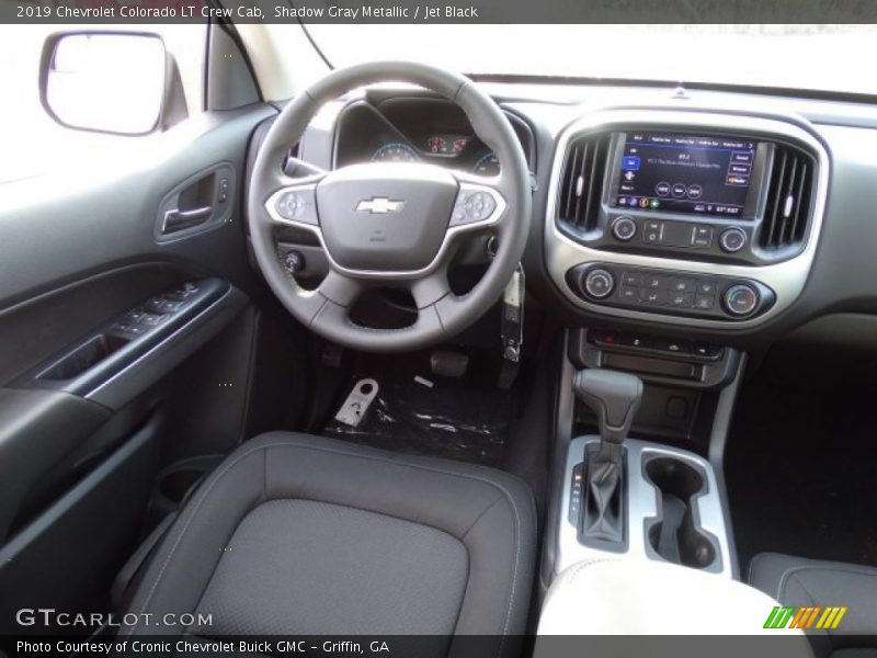 Shadow Gray Metallic / Jet Black 2019 Chevrolet Colorado LT Crew Cab