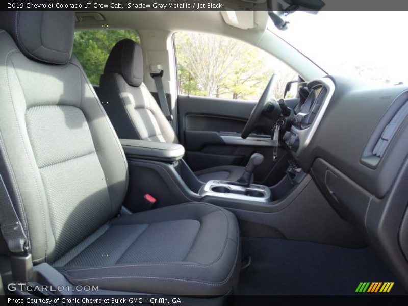 Shadow Gray Metallic / Jet Black 2019 Chevrolet Colorado LT Crew Cab