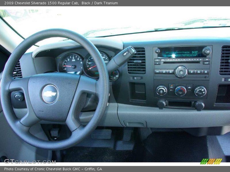 Black / Dark Titanium 2009 Chevrolet Silverado 1500 Regular Cab