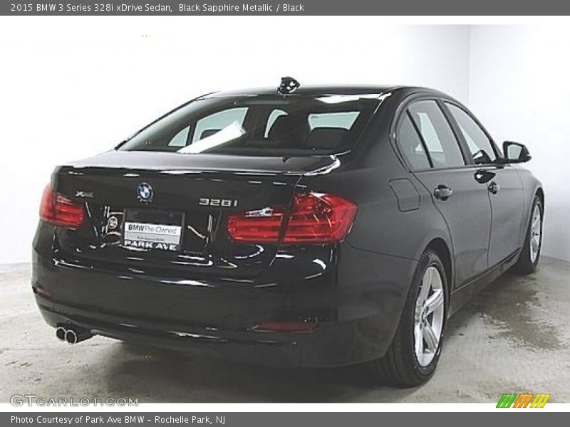Black Sapphire Metallic / Black 2015 BMW 3 Series 328i xDrive Sedan