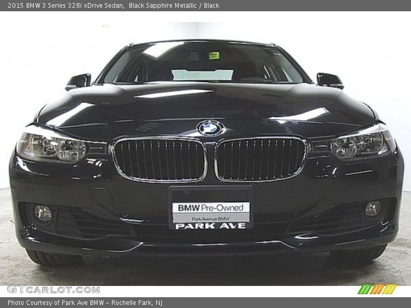 Black Sapphire Metallic / Black 2015 BMW 3 Series 328i xDrive Sedan