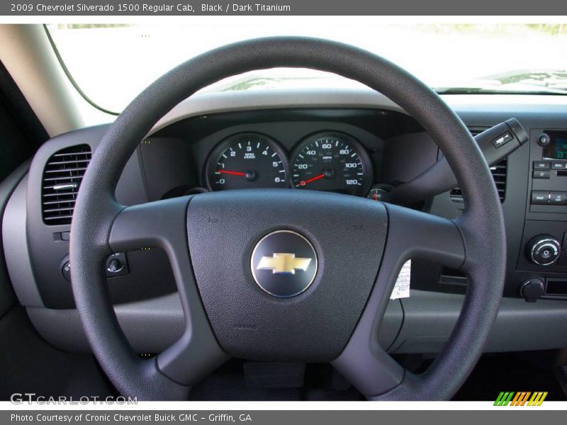Black / Dark Titanium 2009 Chevrolet Silverado 1500 Regular Cab