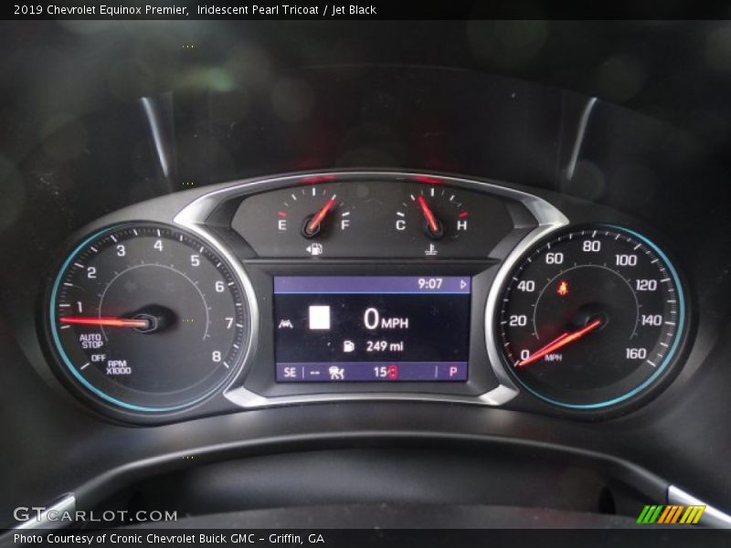  2019 Equinox Premier Premier Gauges