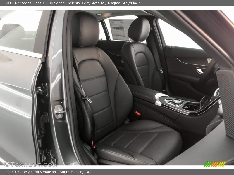 Selenite Grey Metallic / Magma Grey/Black 2019 Mercedes-Benz C 300 Sedan