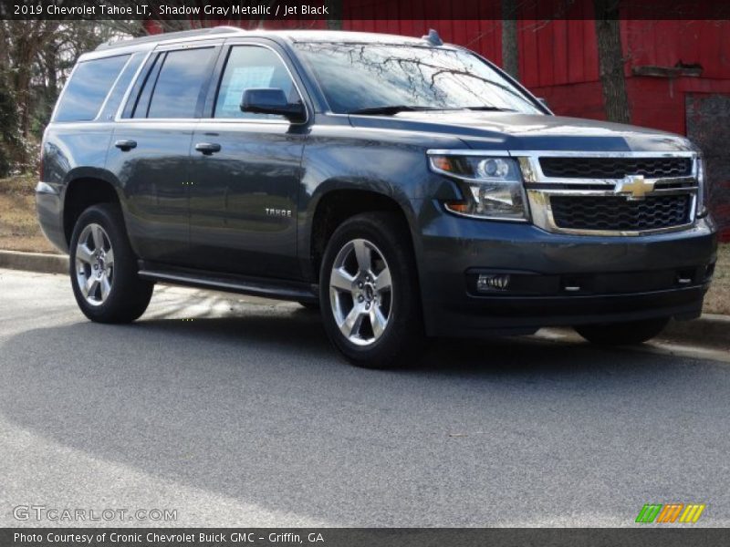 Shadow Gray Metallic / Jet Black 2019 Chevrolet Tahoe LT