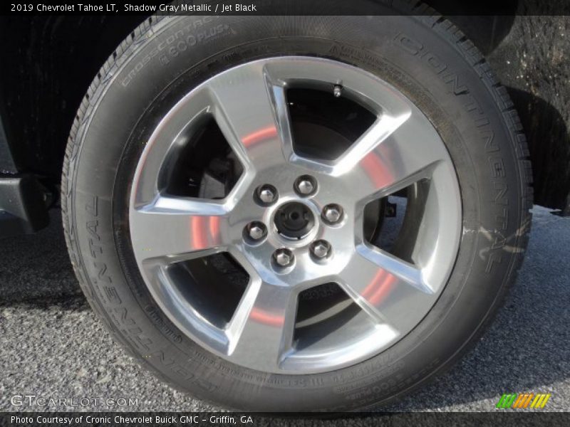 Shadow Gray Metallic / Jet Black 2019 Chevrolet Tahoe LT