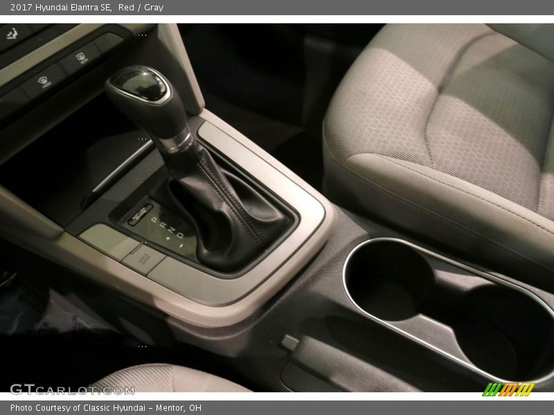 Red / Gray 2017 Hyundai Elantra SE