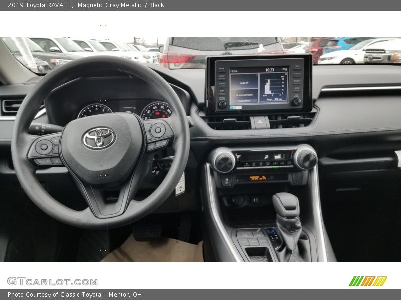 Magnetic Gray Metallic / Black 2019 Toyota RAV4 LE