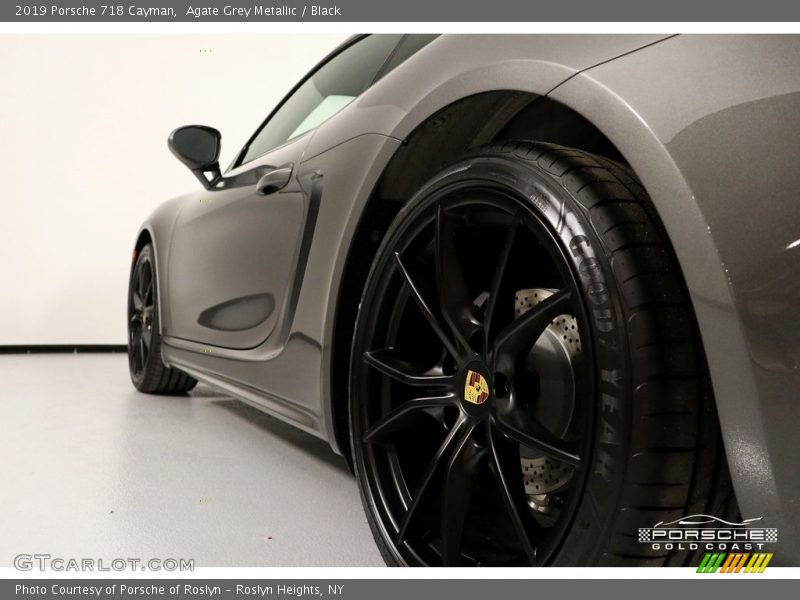 Agate Grey Metallic / Black 2019 Porsche 718 Cayman