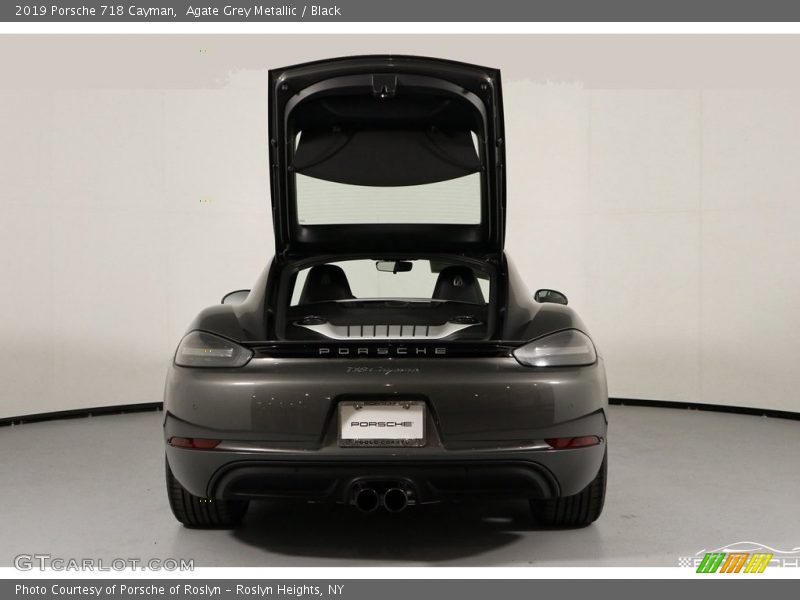 Agate Grey Metallic / Black 2019 Porsche 718 Cayman