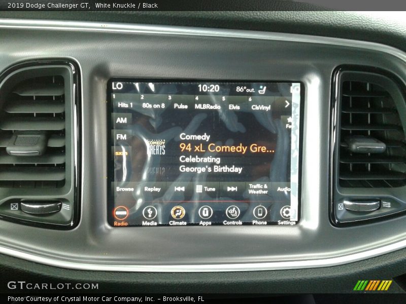 White Knuckle / Black 2019 Dodge Challenger GT