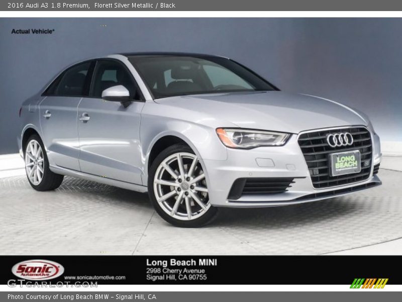Florett Silver Metallic / Black 2016 Audi A3 1.8 Premium
