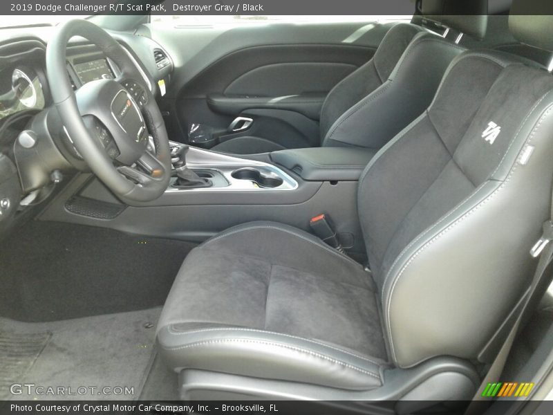 Destroyer Gray / Black 2019 Dodge Challenger R/T Scat Pack