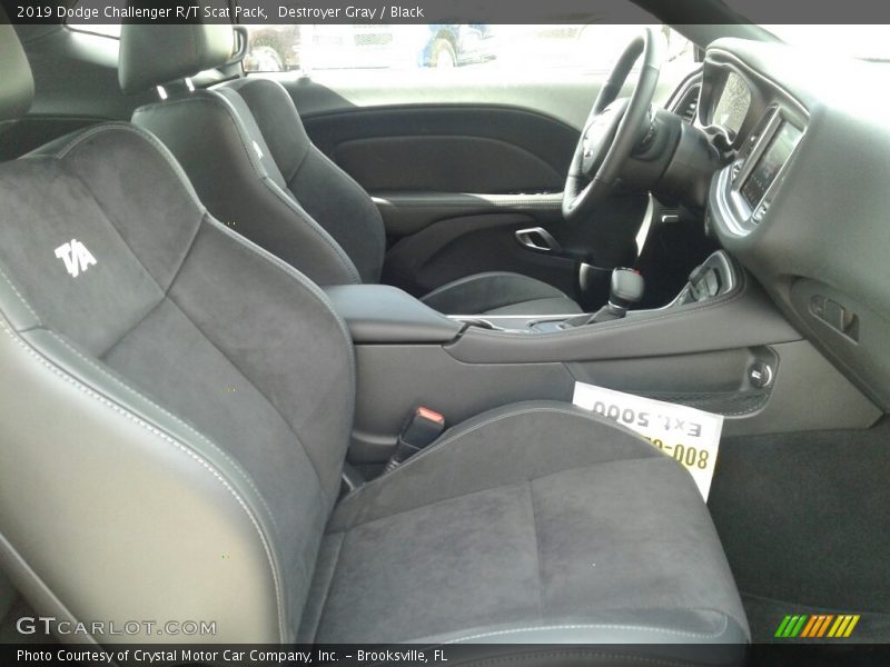 Destroyer Gray / Black 2019 Dodge Challenger R/T Scat Pack