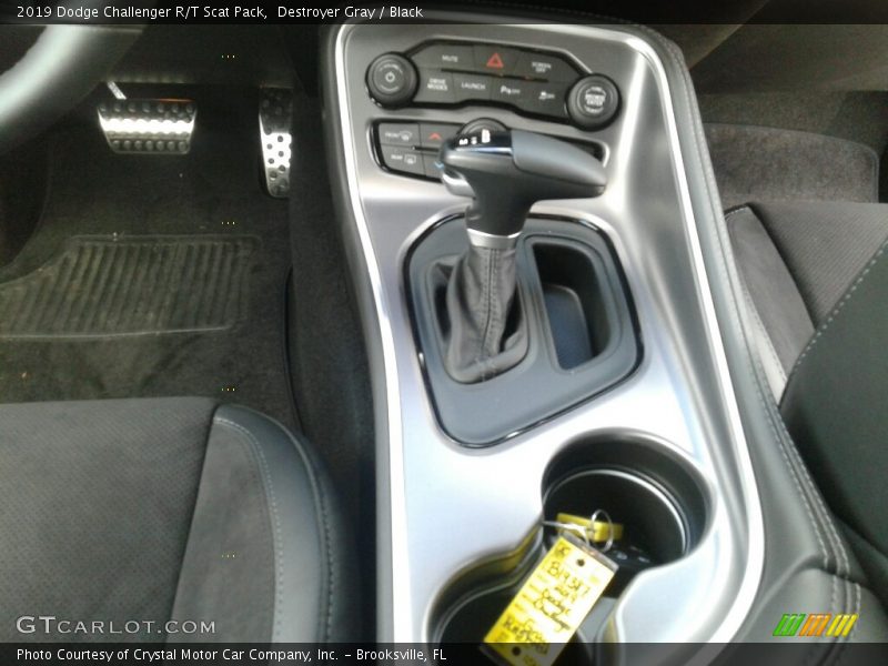 Destroyer Gray / Black 2019 Dodge Challenger R/T Scat Pack