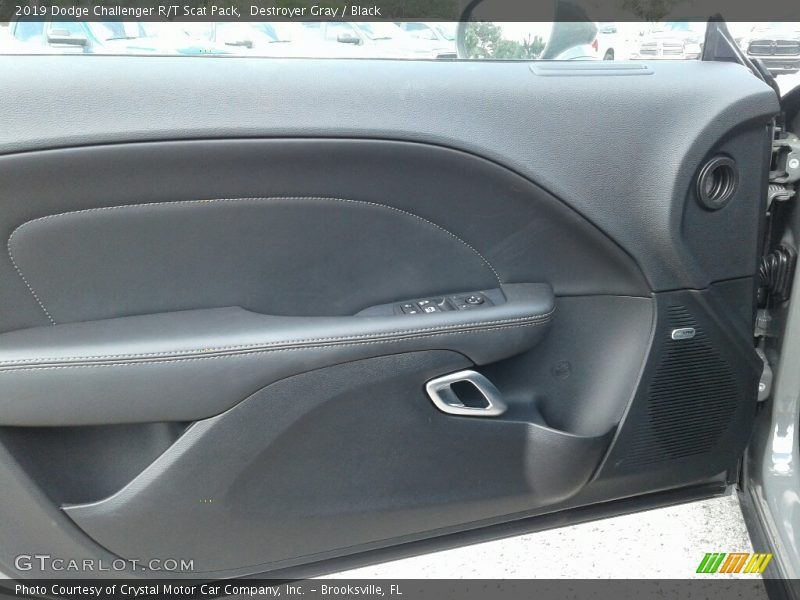 Destroyer Gray / Black 2019 Dodge Challenger R/T Scat Pack