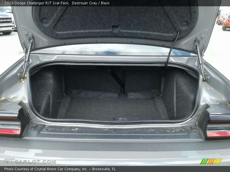 Destroyer Gray / Black 2019 Dodge Challenger R/T Scat Pack