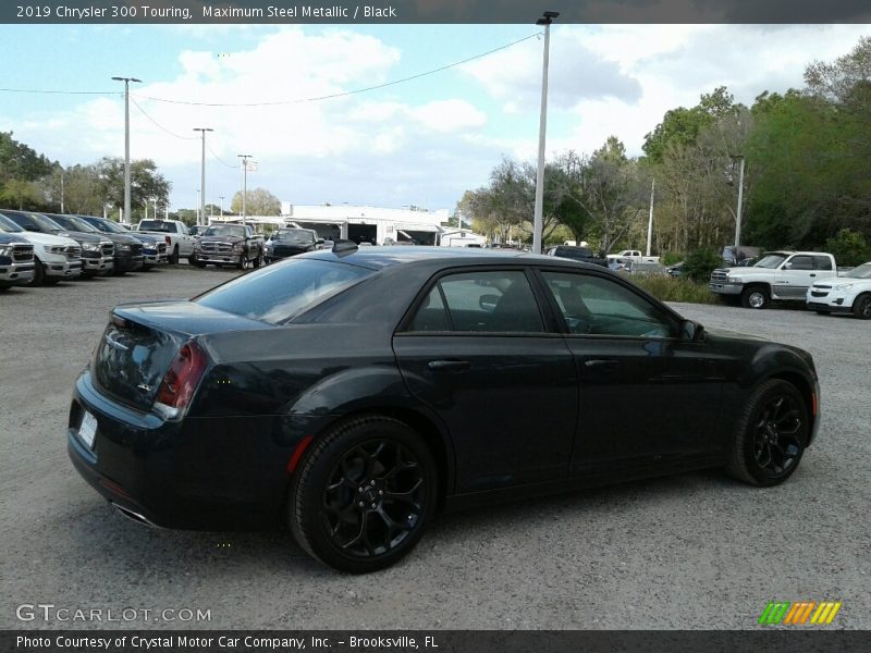 Maximum Steel Metallic / Black 2019 Chrysler 300 Touring