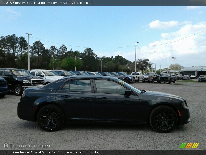 Maximum Steel Metallic / Black 2019 Chrysler 300 Touring
