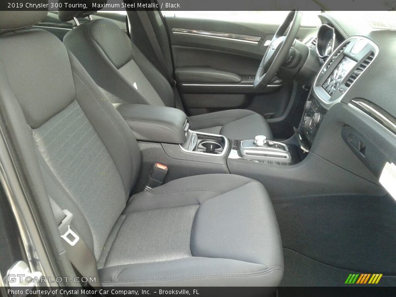 Maximum Steel Metallic / Black 2019 Chrysler 300 Touring
