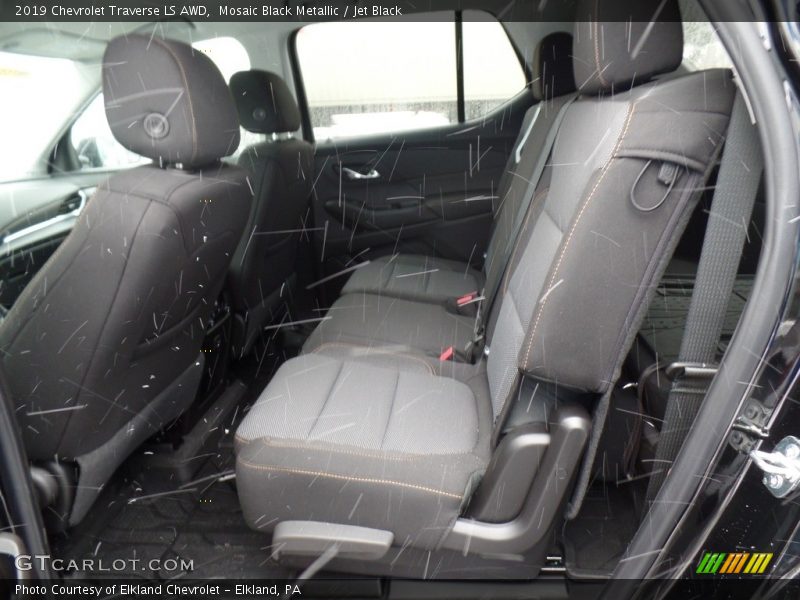 Mosaic Black Metallic / Jet Black 2019 Chevrolet Traverse LS AWD