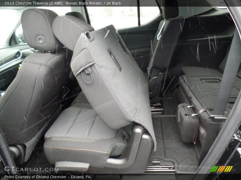 Mosaic Black Metallic / Jet Black 2019 Chevrolet Traverse LS AWD