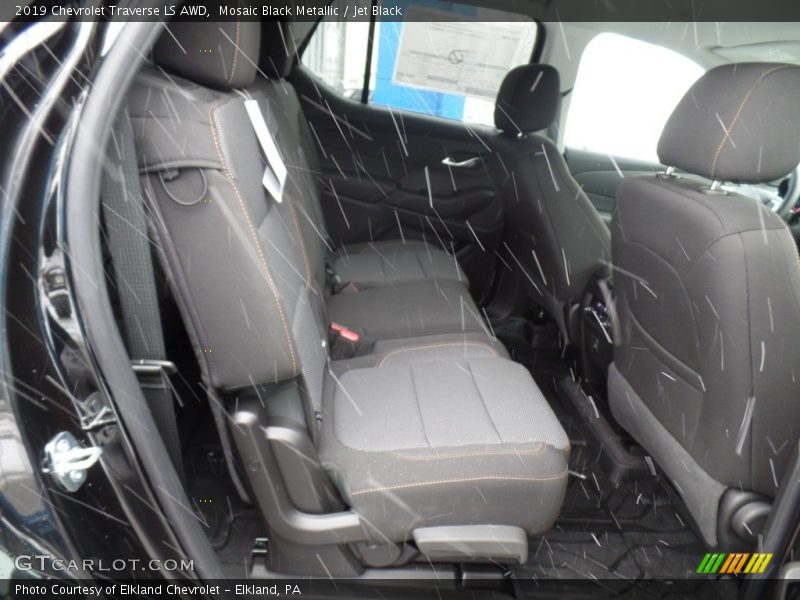 Mosaic Black Metallic / Jet Black 2019 Chevrolet Traverse LS AWD