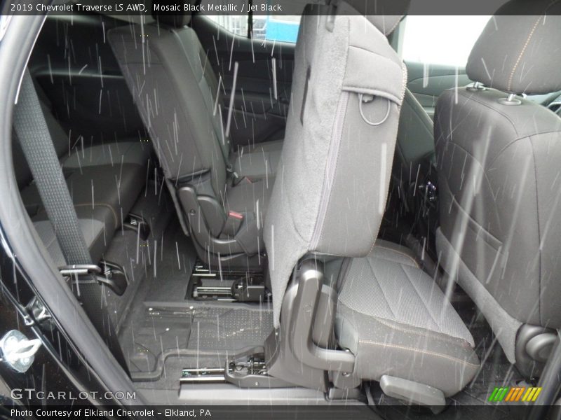 Mosaic Black Metallic / Jet Black 2019 Chevrolet Traverse LS AWD