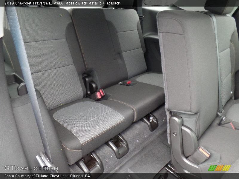 Mosaic Black Metallic / Jet Black 2019 Chevrolet Traverse LS AWD