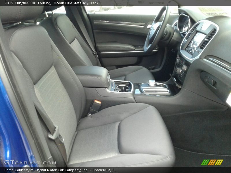 Ocean Blue Metallic / Black 2019 Chrysler 300 Touring