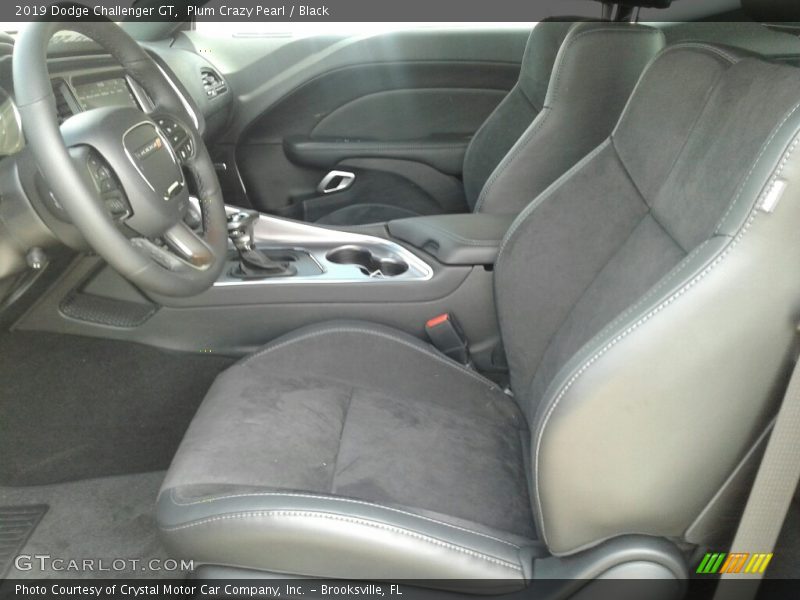 Plum Crazy Pearl / Black 2019 Dodge Challenger GT