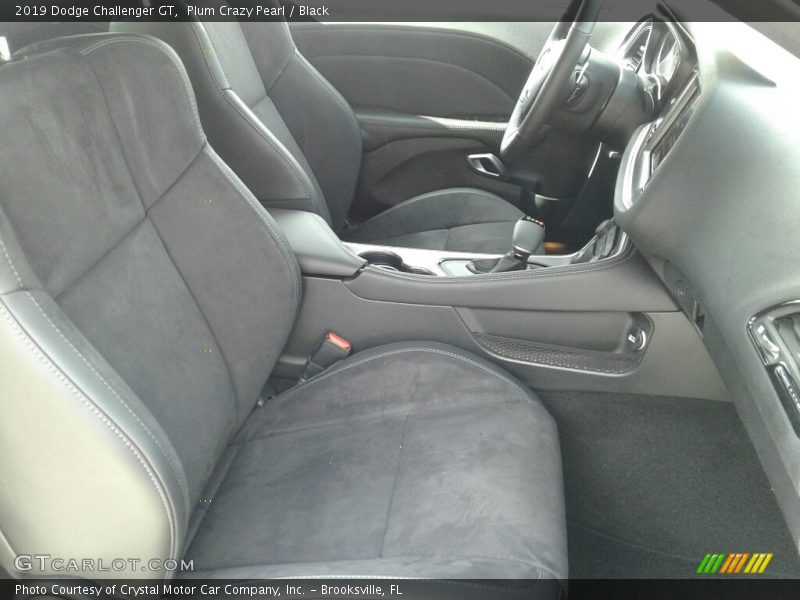 Plum Crazy Pearl / Black 2019 Dodge Challenger GT