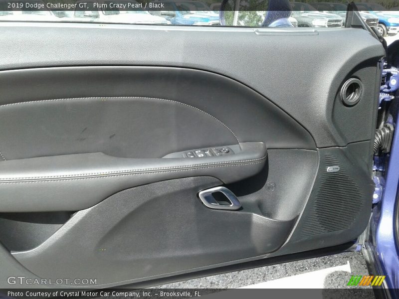 Plum Crazy Pearl / Black 2019 Dodge Challenger GT
