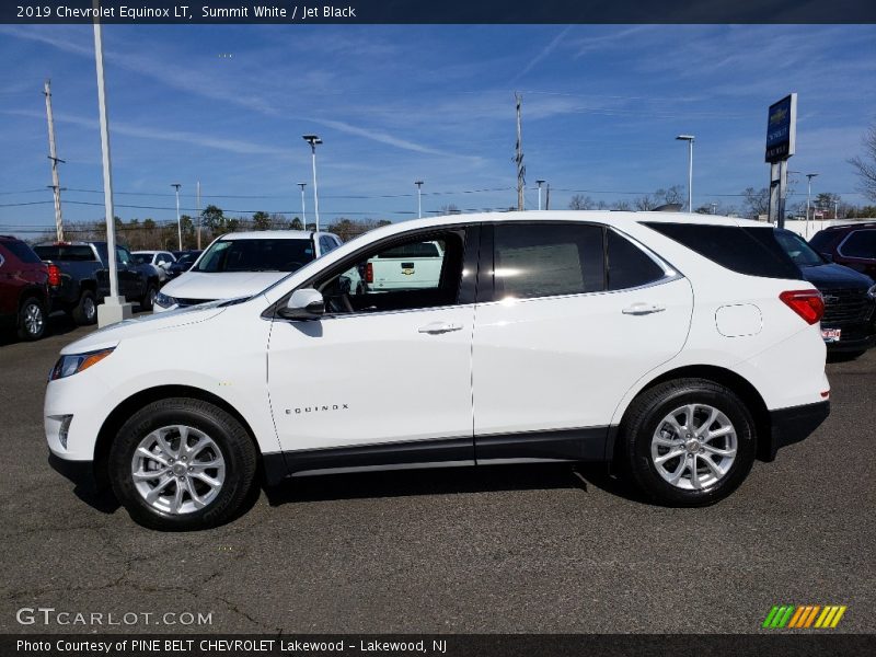 Summit White / Jet Black 2019 Chevrolet Equinox LT