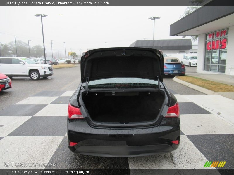 Phantom Black Metallic / Black 2014 Hyundai Sonata Limited