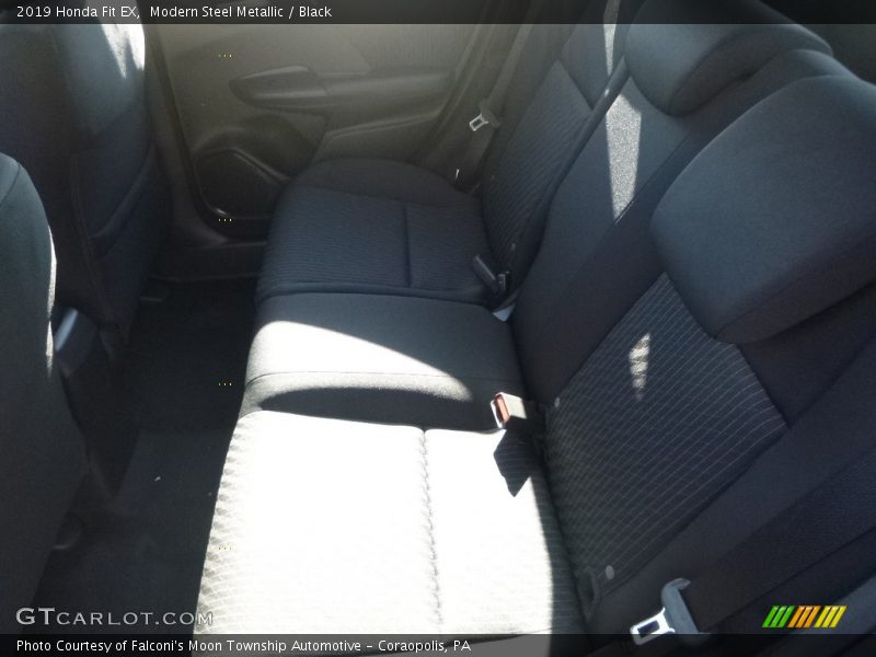 Modern Steel Metallic / Black 2019 Honda Fit EX