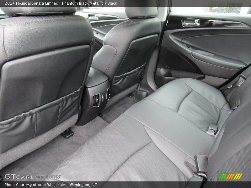 Phantom Black Metallic / Black 2014 Hyundai Sonata Limited