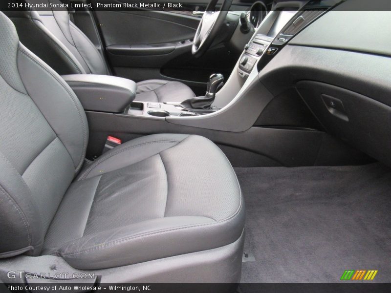Phantom Black Metallic / Black 2014 Hyundai Sonata Limited