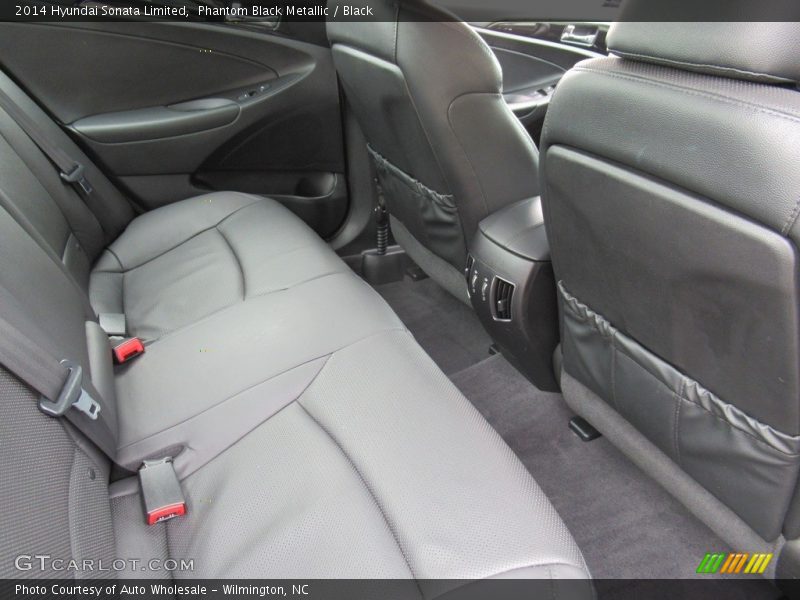 Phantom Black Metallic / Black 2014 Hyundai Sonata Limited