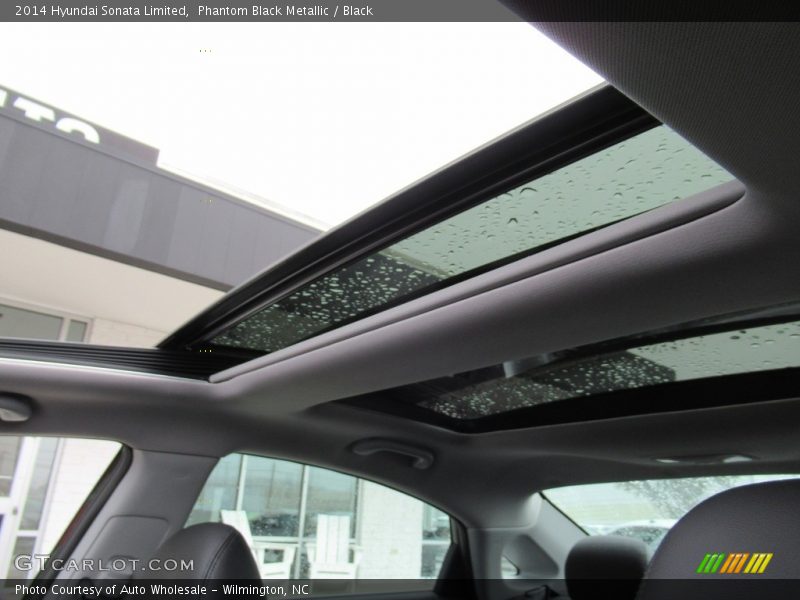 Phantom Black Metallic / Black 2014 Hyundai Sonata Limited