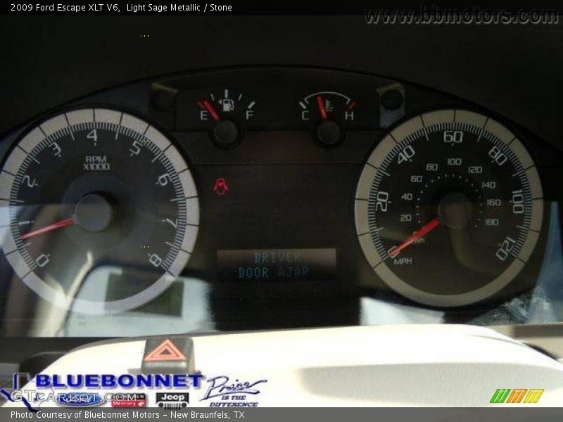 Light Sage Metallic / Stone 2009 Ford Escape XLT V6