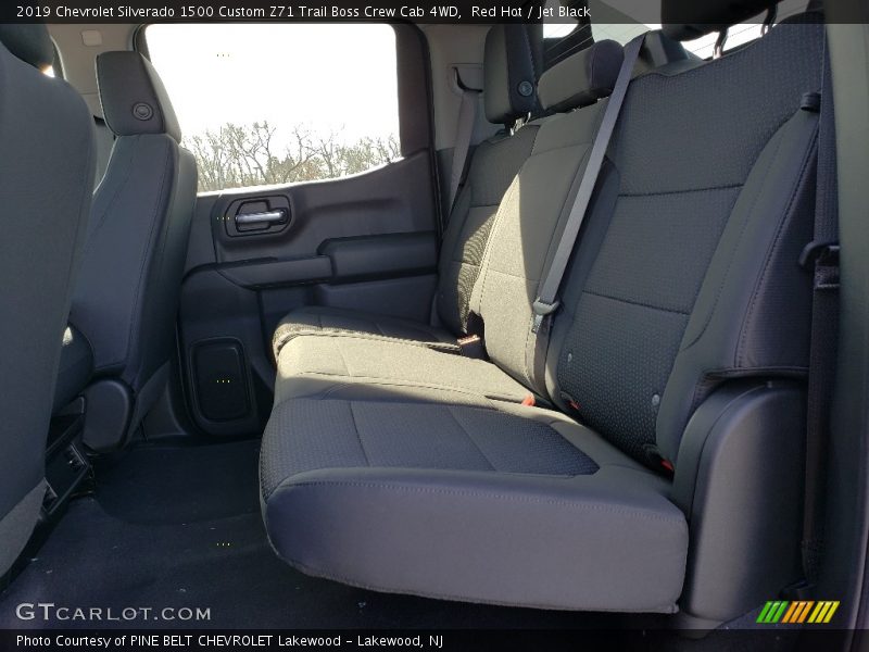 Red Hot / Jet Black 2019 Chevrolet Silverado 1500 Custom Z71 Trail Boss Crew Cab 4WD