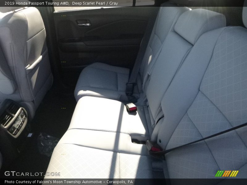 Deep Scarlet Pearl / Gray 2019 Honda Passport Touring AWD