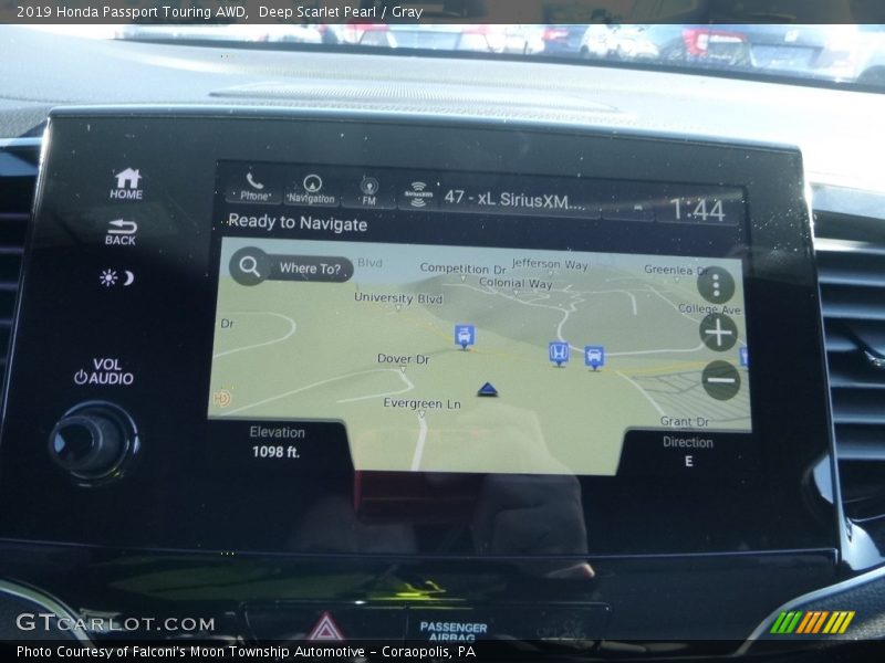 Navigation of 2019 Passport Touring AWD